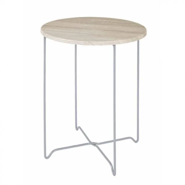 Paris Prix Table D’Appoint En Bois Silky 52cm Naturel 1