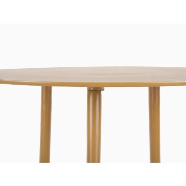 Leitmotiv Table D’appoint En Métal Supreme 37 X 42.5 Cm Jaune Ocre. 4