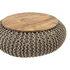 MACABANE Table D’appoint Manguier Et Coton Macassar 13