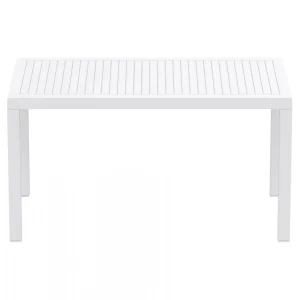 Alterego Table De Jardin ‘ENOTECA’ Design En Matière Plastique Blanche – 140×8… 9