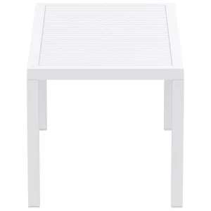 Alterego Table De Jardin ‘ENOTECA’ Design En Matière Plastique Blanche – 140×8… 11