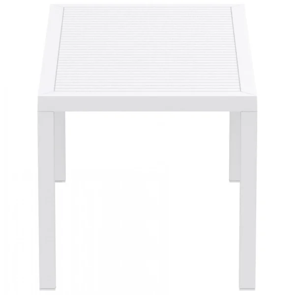 Alterego Table De Jardin ‘ENOTECA’ Design En Matière Plastique Blanche – 140×8… 4