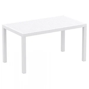 Alterego Table De Jardin ‘ENOTECA’ Design En Matière Plastique Blanche – 140×8… 13