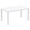 Alterego Table De Jardin ‘ENOTECA’ Design En Matière Plastique Blanche – 140×8… 8