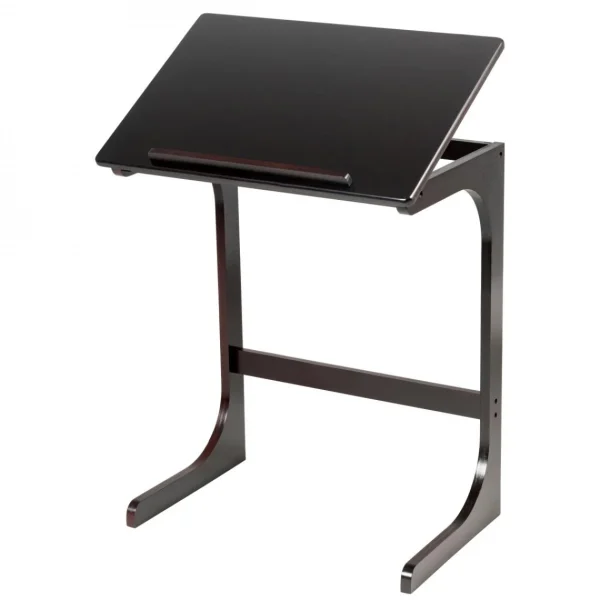 Costway Table De Lit Pour Ordinateur Portable Avec Plateau Inclinable, Idéal … 1