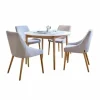 Paris Prix Table De Repas Design Barbara 115cm Naturel 19