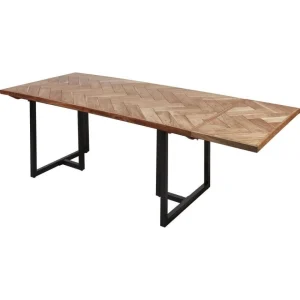 Paris Prix Table De Repas En Bois Ridoma 180cm Marron 13