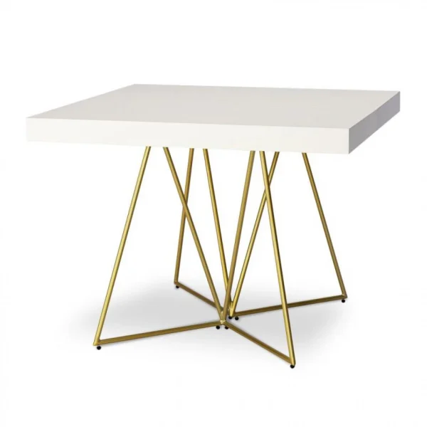 Paris Prix Table De Repas Extensible Lanei 90-240cm Blanc 1