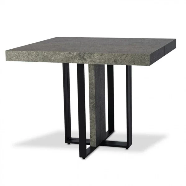 Paris Prix Table De Repas Extensible Resean 90-240cm Gris 3