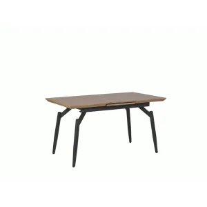 Beliani Table De Salle à Manger Extensible Effet Bois Foncé 140/180 X 80 Cm … 15