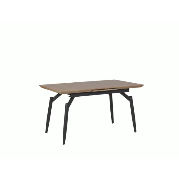 Beliani Table De Salle à Manger Extensible Effet Bois Foncé 140/180 X 80 Cm … 6