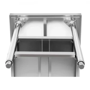 HELLOSHOP26 Table De Travail Inox 150 X 60 Cm 600 Kg 3 Niveaux 14_0003687 9