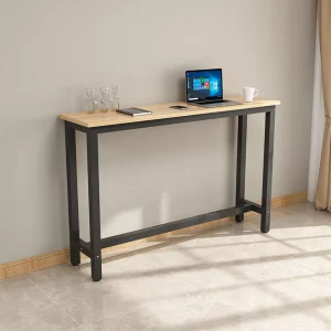 Office24 Table D’entrée Console 120x40cm Design Bois Métal Noir Welcome Light… 9