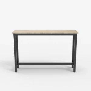 Office24 Table D’entrée Console 120x40cm Design Bois Métal Noir Welcome Light… 15