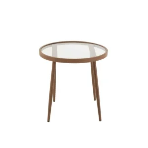 Paris Prix Table Gigogne Design Fuolas 50cm Marron 9