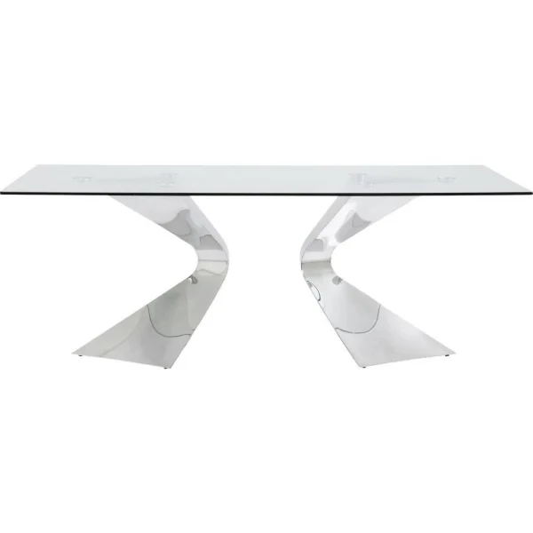 Karedesign Table Gloria 200x100cm Chromée Kare Design 1