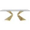 Karedesign Table Gloria 200x100cm Dorée Kare Design 8