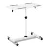 HELLOSHOP26 Table Pour Ordinateur Portable Bureau Réglable En Hauteur Table Roula… 17