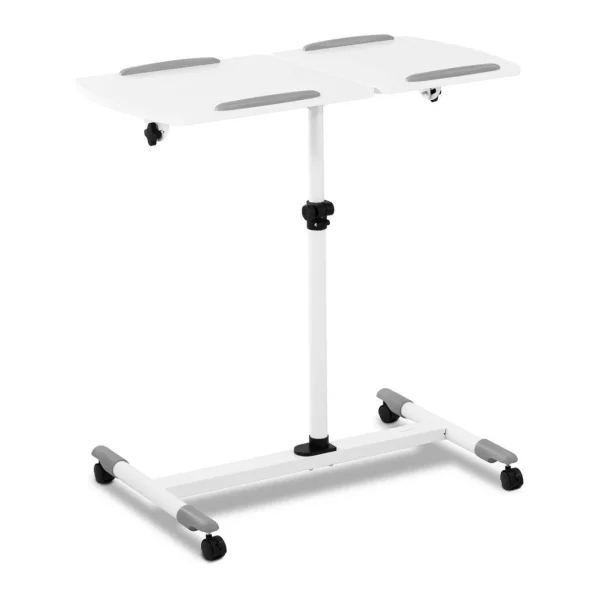 HELLOSHOP26 Table Pour Ordinateur Portable Bureau Réglable En Hauteur Table Roula… 1