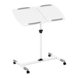 HELLOSHOP26 Table Pour Ordinateur Portable Bureau Réglable En Hauteur Table Roula… 13