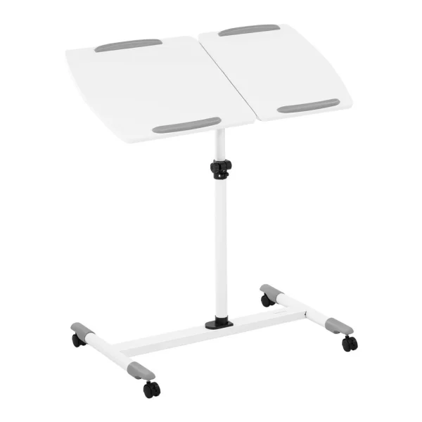 HELLOSHOP26 Table Pour Ordinateur Portable Bureau Réglable En Hauteur Table Roula… 5