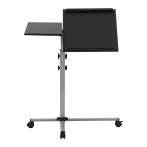 HELLOSHOP26 Table Pour Ordinateur Portable Bureau Réglable En Hauteur Table Roula… 11