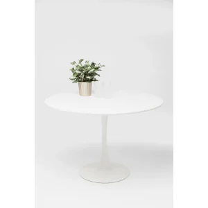 Kare Design Table Ronde 110 Blanc Laqué MADISON 7