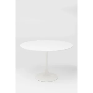 Kare Design Table Ronde 110 Blanc Laqué MADISON 9