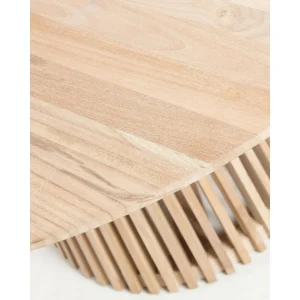 Pegane Table Ronde Coloris Naturel En Bois De Teck Massif – Diamètre 120 X H… 13