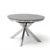 Inside 75 Table Ronde Extensible Design WINNIE Diamètre 120cm Gris Céramique… 5