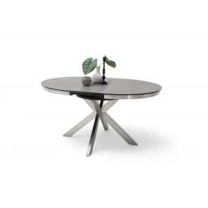 Inside 75 Table Ronde Extensible Design WINNIE Diamètre 120cm Gris Céramique… 11