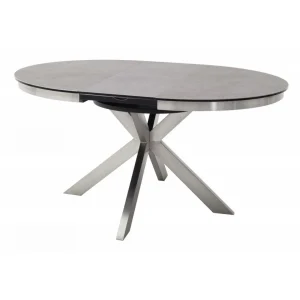 Inside 75 Table Ronde Extensible Design WINNIE Diamètre 120cm Gris Céramique… 15