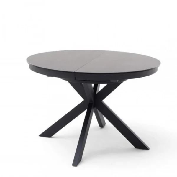 Inside 75 Table Ronde Extensible Design WINNIE Diamètre 120cm Gris Céramique… 1