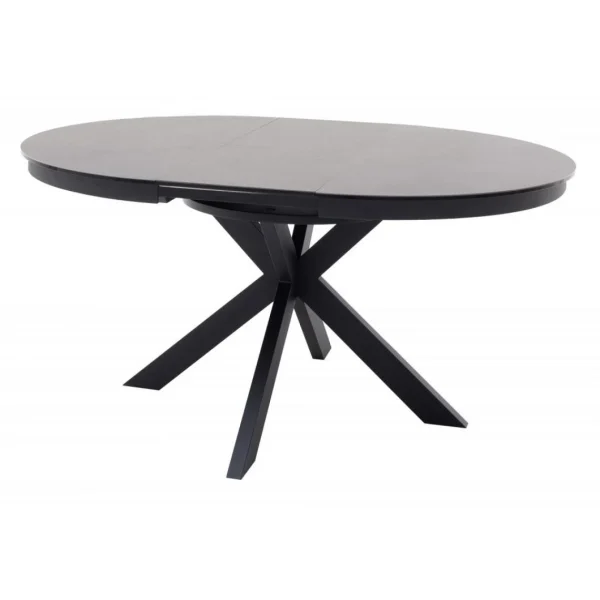 Inside 75 Table Ronde Extensible Design WINNIE Diamètre 120cm Gris Céramique… 5