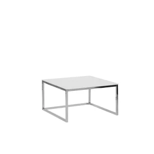 Beliani Lot De 2 Tables Basses Blanches BREA – 13