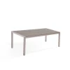 Beliani Table De Jardin En Aluminium Et Bois Synthétique Gris 180 X 9… 17