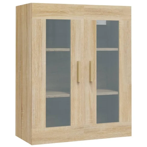 VidaXL Armoire Murale Suspendue Chêne Sonoma 69,5x34x90 Cm 3