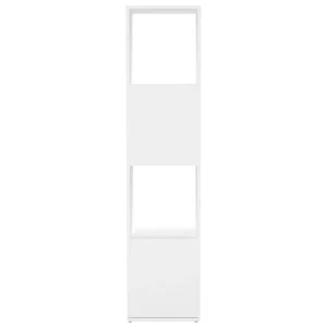 VidaXL Armoire Rotative Blanc 34,5×34,5×147,5 Cm Aggloméré 15