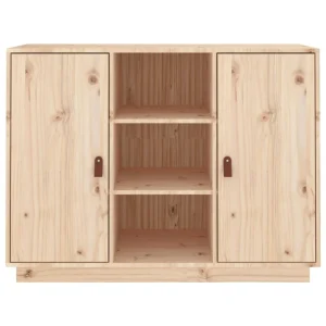 VidaXL Buffet 100x40x75 Cm Bois Massif De Pin 11