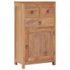 VidaXL Buffet 50 X 30 X 90 Cm Bois De Teck Massif 17