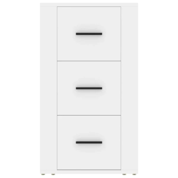 VidaXL Buffet Blanc 40x33x70 Cm Bois D’ingénierie 3