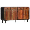 VidaXL Buffet Bois De Récupération Solide 140 X 35 X 76 Cm 14