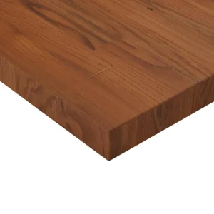 VidaXL Dessus De Table Carré Marron Foncé 40x40x4 Cm Bois Chêne Tra… 8