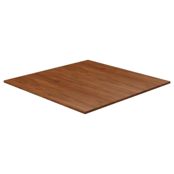 VidaXL Dessus De Table Carré Marron Foncé90x90x1,5cm Bois Chêne Tra… 1