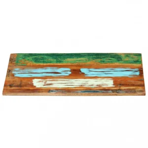 VidaXL Dessus De Table Rectangulaire 60×80 Cm 25-27 Mm Bois Récupér?… 9