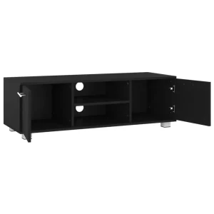 VidaXL Meuble TV Noir 110x40x35 Cm Bois D’ingénierie 13