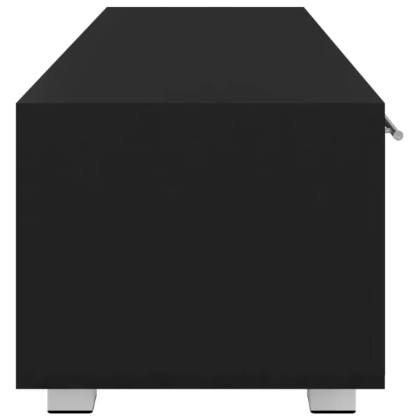 VidaXL Meuble TV Noir 110x40x35 Cm Bois D’ingénierie 6