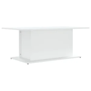 VidaXL Table Basse Blanc 102×55,5×40 Cm Aggloméré 9