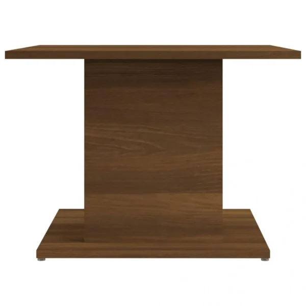 VidaXL Table Basse Chêne Marron 55,5×55,5×40 Cm Aggloméré 6