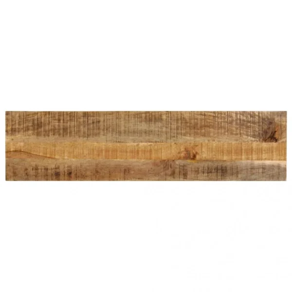 VidaXL Table Console 120x30x75 Cm Bois De Manguier Brut 5